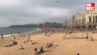 Biarritz : la galerne fait chuter la température de 16 degrés en moins d’une heure, le 18 juillet