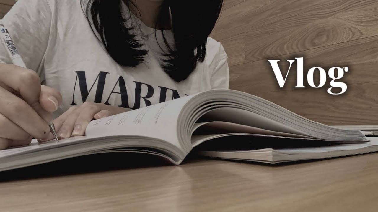 [vlog] ☀️중학교 마지막 여름방학과 2학기 일상📑 독서실에서 여름방학 보내기..~ /독서실/공부브이로그/갓생 도전/09