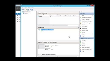 Hyper-v Checkpoints - Etechtraining.com