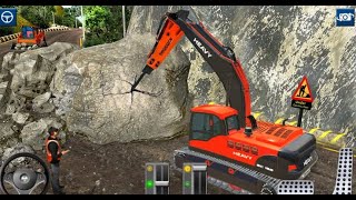 game máy xúc,máy ủi, ô tô sửa đường/Heavy Excavator Simulator 2020  3D Excavator Games #2/game wfk screenshot 3