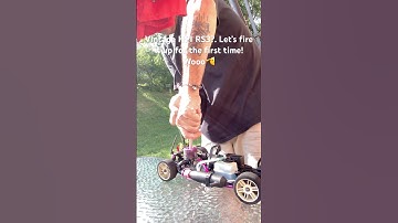 HPI Vintage Early RS4-3 eco? First fire 🔥 Up! Saving 1 Nitro at a time! What a beast! Wooo🥇