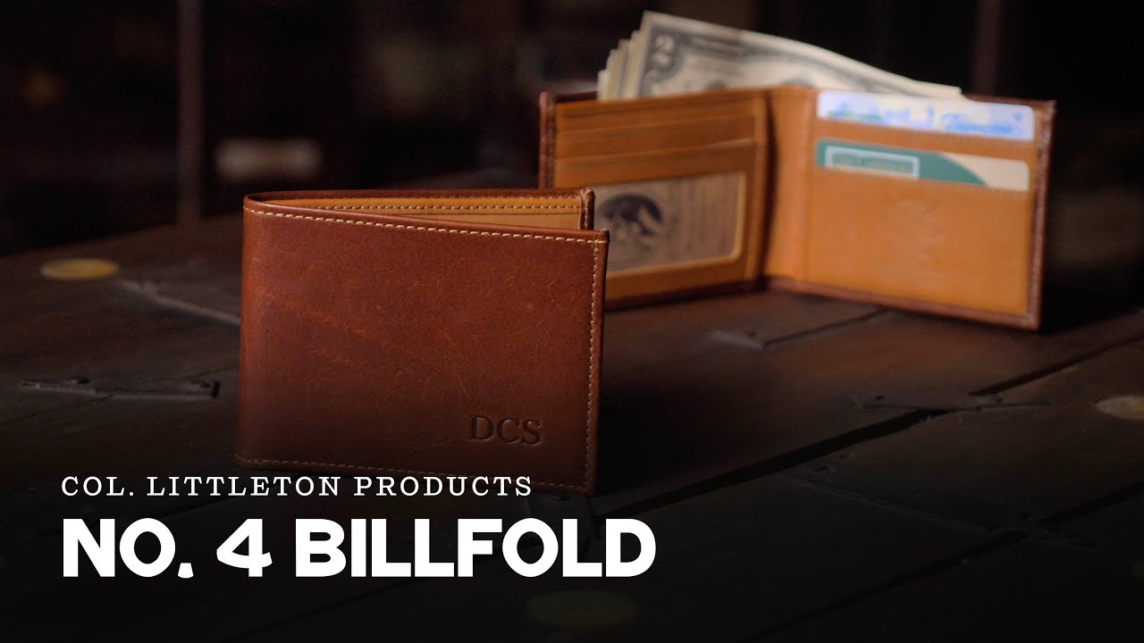 American Made Leather Luxury: The Classic Billfold