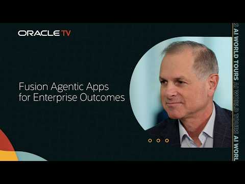New Fusion Agentic Applications: Oracle TV at AI World Tour New York City