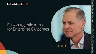 New Fusion Agentic Applications: Oracle TV at AI World Tour New York City