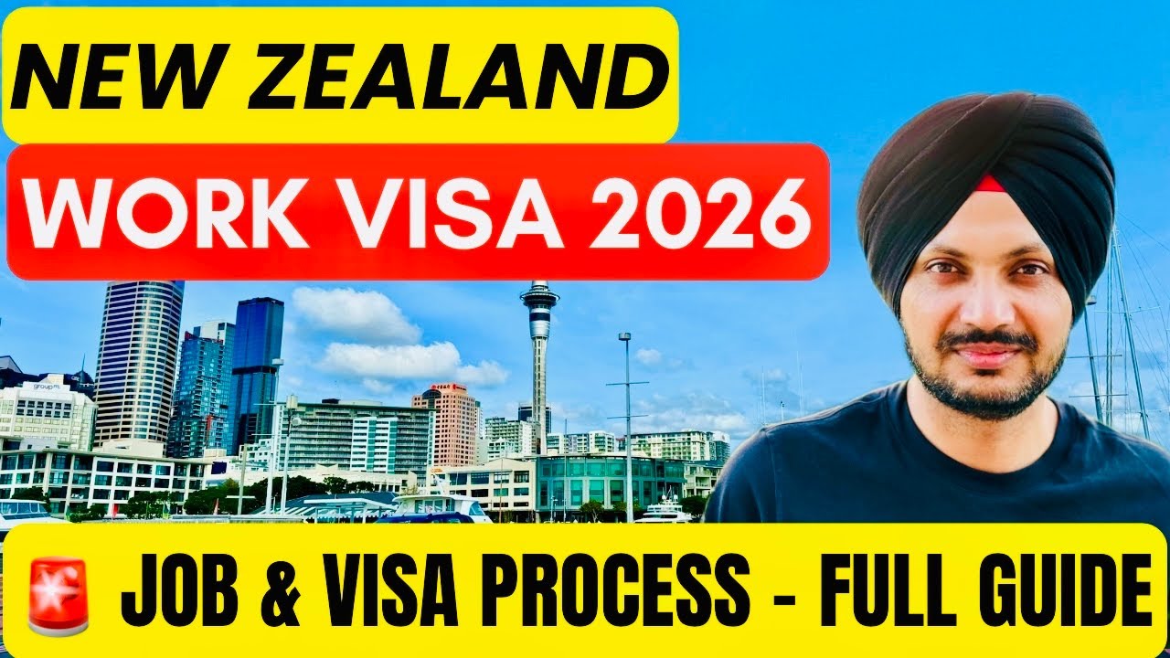 🇳🇿 New Zealand Work Visa 2026 | Job Search & Visa Process Step-by-Step