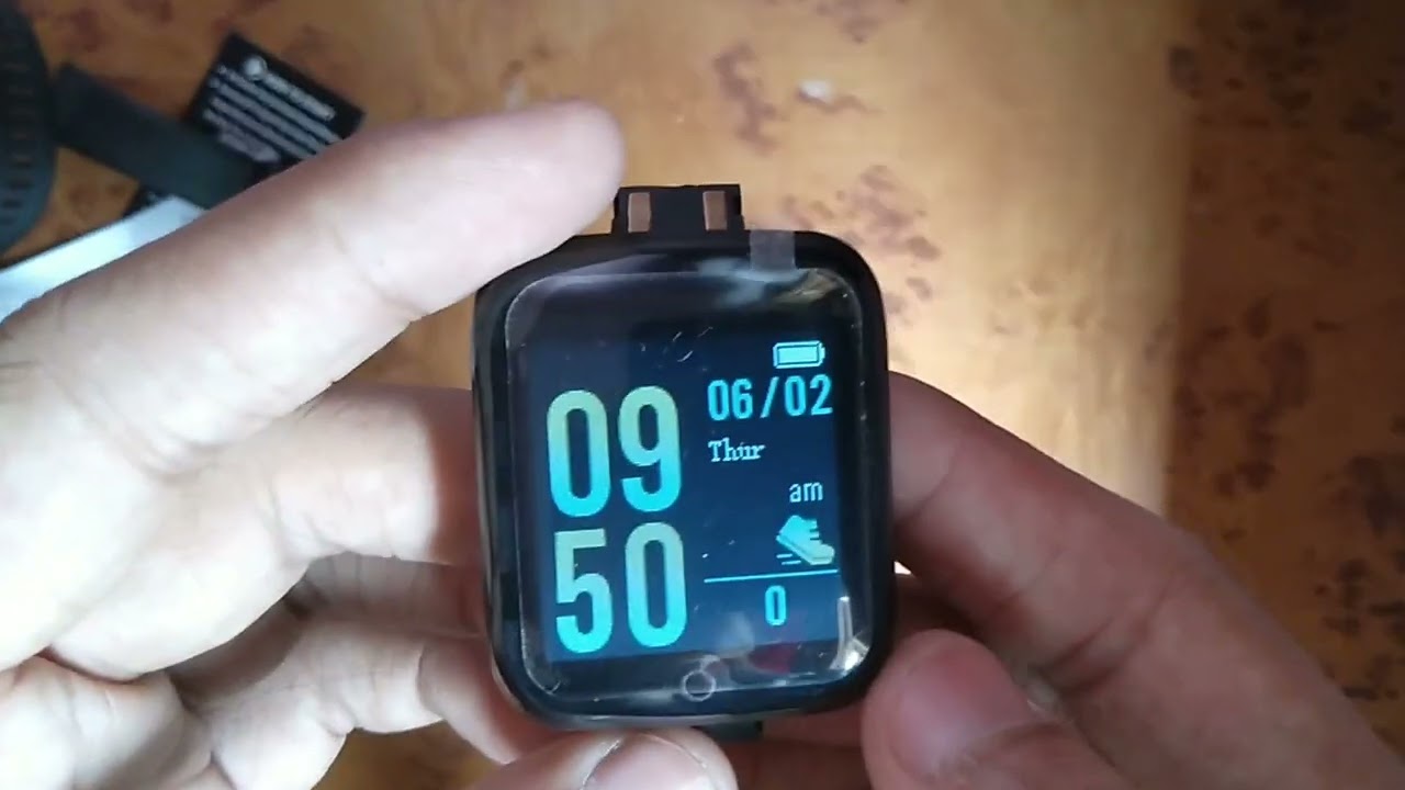 D116 smart watch unboxing and review 
