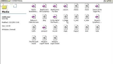 Windows 2000 (Build 1946) Sounds