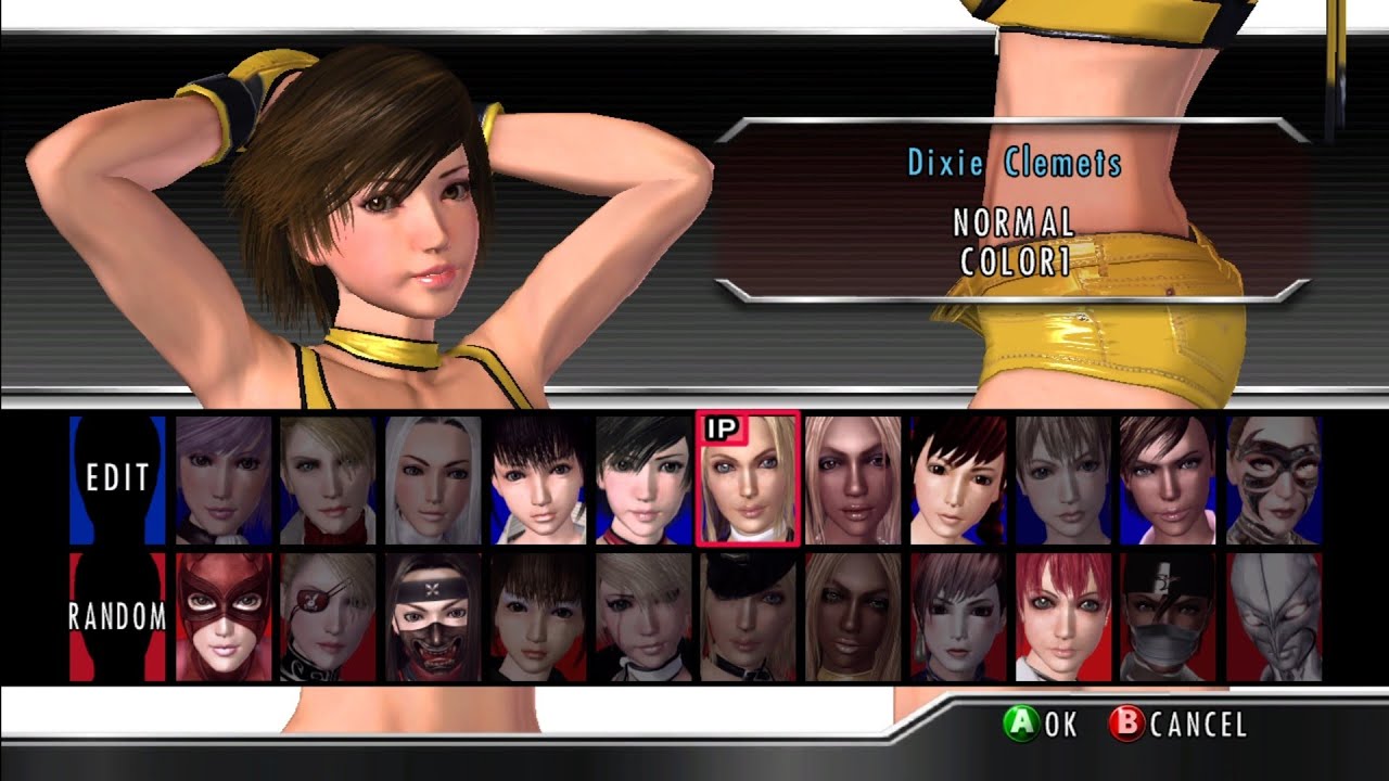 Rumble Roses XX (XBOX 360/2006) Xenia Gameplay 4K 4/5