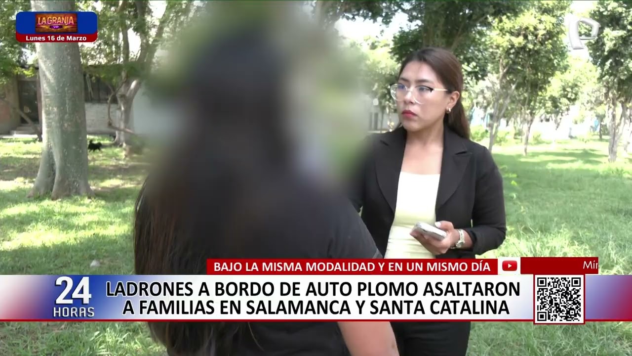 La Victoria: encañonan a familia y le roban su auto