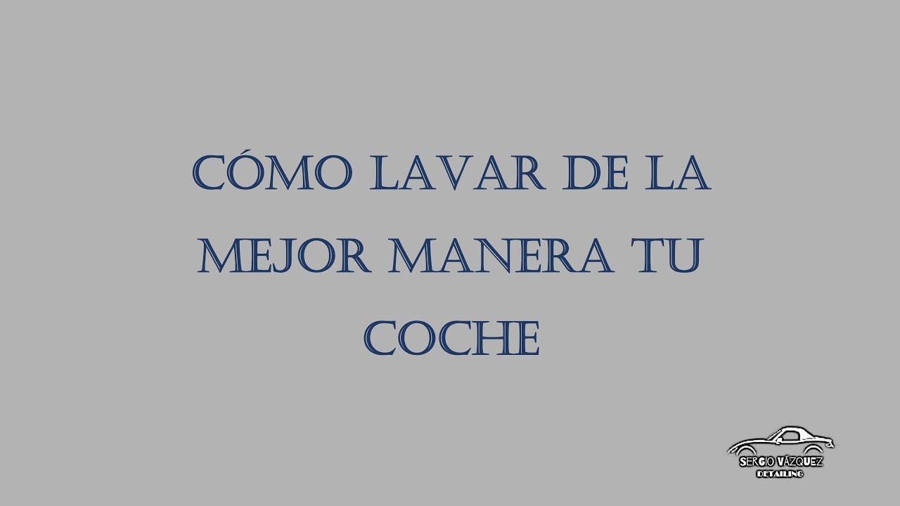 Cómo limpiar tu coche: rápido, barato y con un resultado espectacular -  Autosalduba