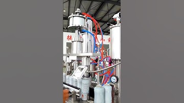 aerosol valve crimping and inflating machine #aerosol #crimpingmachine #inflatingmachine