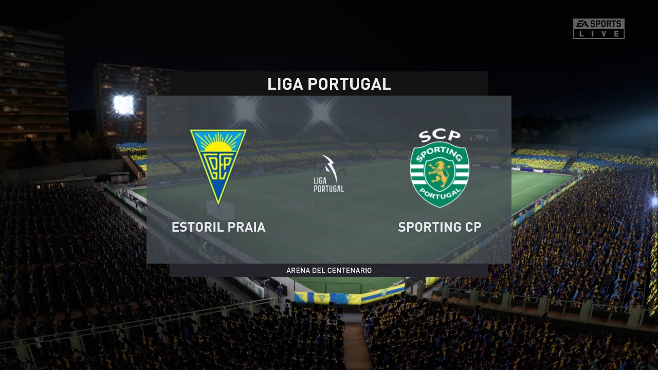 ⚽ Estoril vs Sporting ⚽ | Liga Portugal (02/09/2022) | Fifa 22