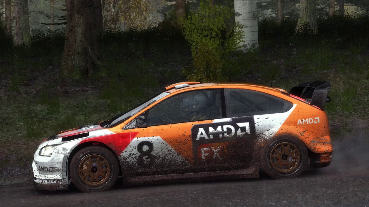 Dirt Rally Finland in the Rain, Cleeean run Check the for