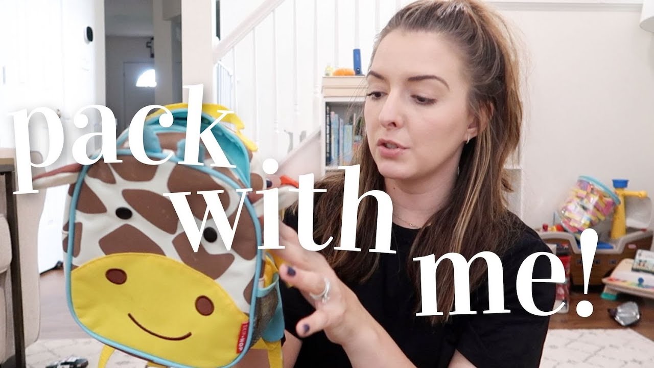 PACKING FOR A FLIGHT WITH TODDLERS ✈️ | what we're taking for the kids + in my diaper bag | MOM VLOG