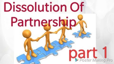 Dissolution Of Partnership|| Accounting Treatment||In Hindi||Part 1