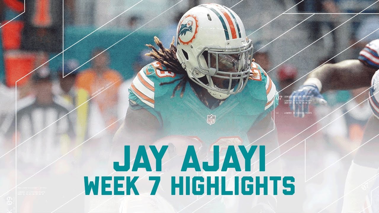 Jay Ajayi Rushes for 214 Yards! | Bills vs. Dolphins | NFL Week 7 Player Highlights