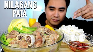 NILAGANG PATA NG BABOY | MUKBANG PHILIPPINES | FILIPINO FOOD | PINOY MUKBANG