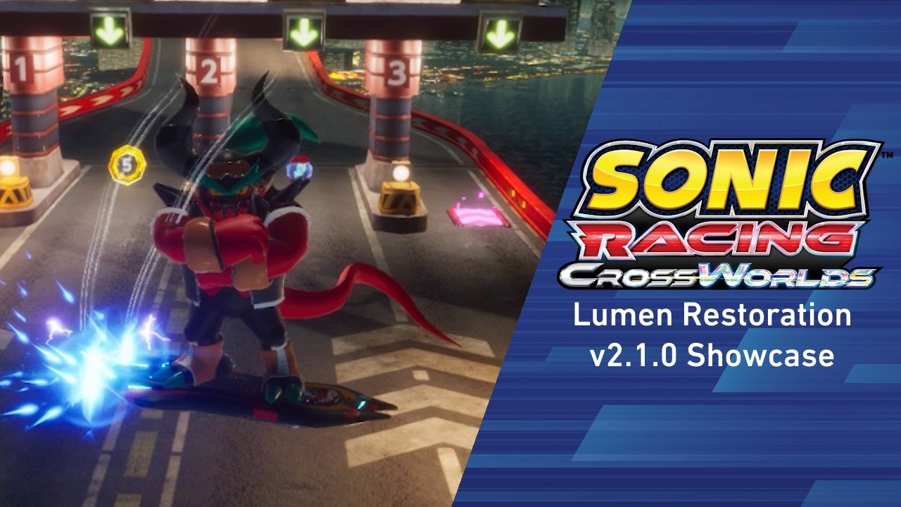 Sonic Racing: CrossWorlds (PC) - Lumen Restoration v2.1.0 Showcase