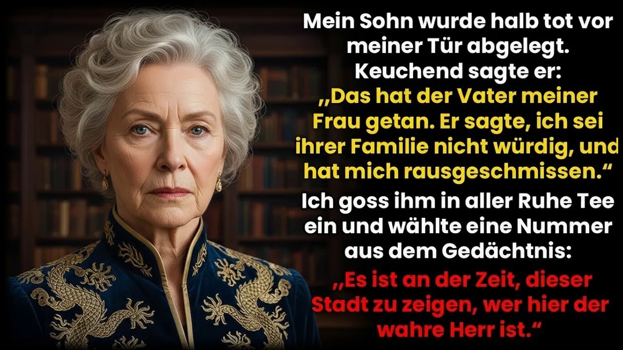 Das Haustelefon klingelte nach zehn. Otto, unser Hauswart, sprach in einem Ton, den ich nie gehört hatte. „Ihr Sohn ist unten“, sagte er. „Ich habe ihm zum Aufzug geholfen.“ Ich öffnete die Tür....