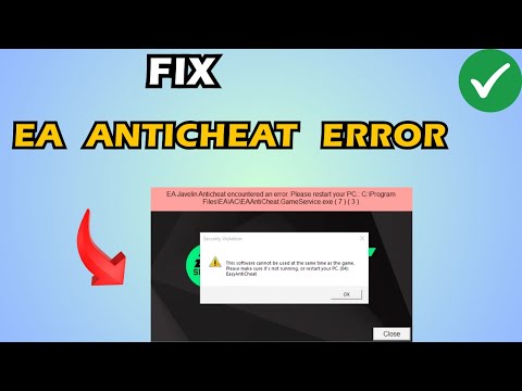 Fix EA FC 26 EA Javelin AntiCheat Errors\EA Javelin AntiCheat Encountered An Error On PC