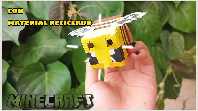 027 - Minecraft - Bee Papercraft Model 😀 