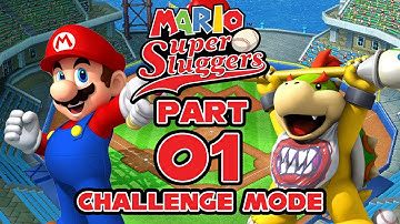 Mario Super Sluggers - Challenge Mode - Part 1