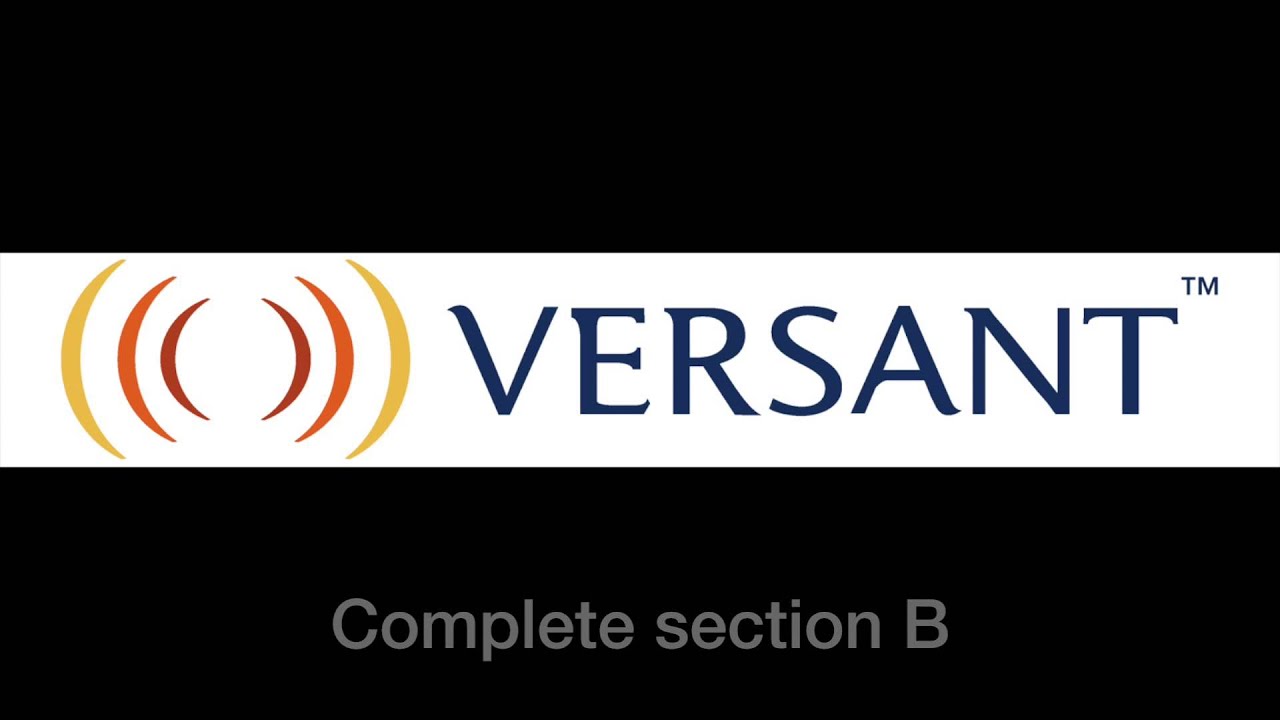 Versant for Web - Local Training Video