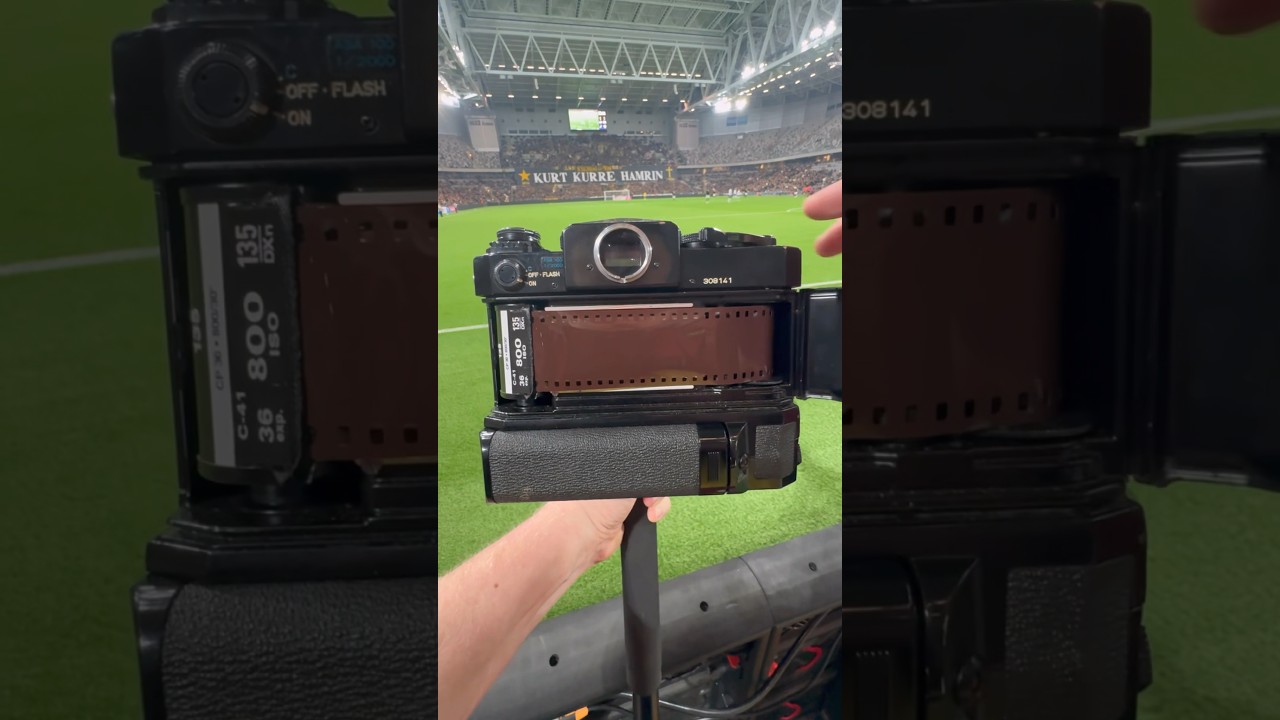 Shooting A Football Match On 35mm Film ⚽️🎞️ 