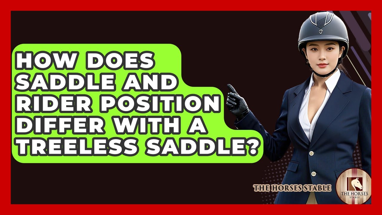 How Does Saddle And Rider Position Differ With A Treeless Saddle? - The Horses Stable