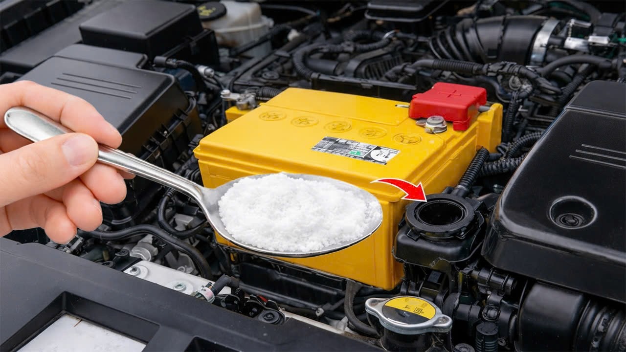 Больше никогда не покупайте новые батарейки! Насыпьте туда пищевую соду и посмотрите, что получится