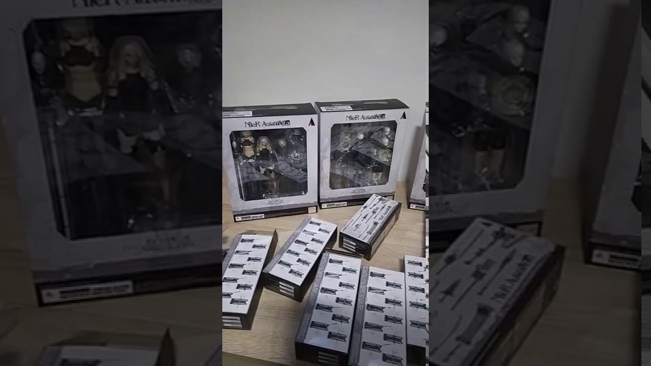 UNBOXING Nier Automata Bring Arte Figure 2B 9S A2 & Weapon