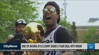 End of an era: Kyle Lowry signs 3-year deal with Miami