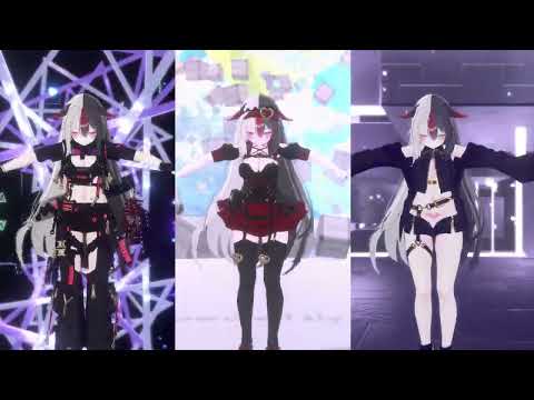 VRC MMDワールドで[推しの子OP:アイドル]踊らせてみた