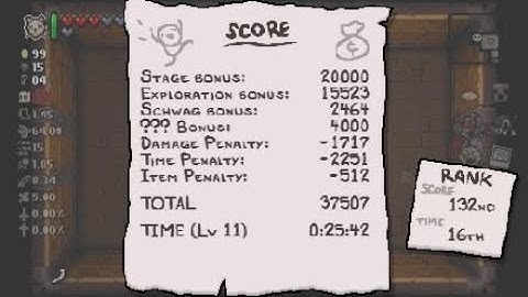 The Binding of Isaac: Afterbirth+ Daily Run March 22nd 2021
