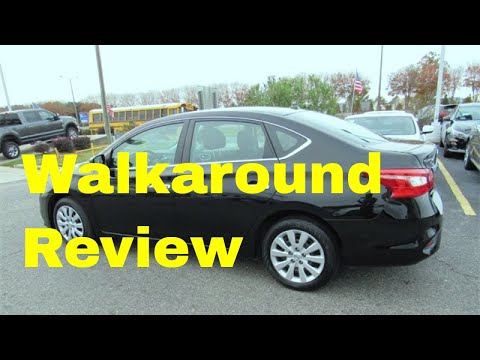2017 Nissan Sentra SV Sedan - Walkaround Video Review: Standard Features, Pros and Cons, FAQ