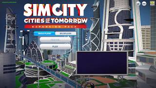 Celebrity SimCity Cities of Tomorrow - No COmmentary Gameplay Wealth