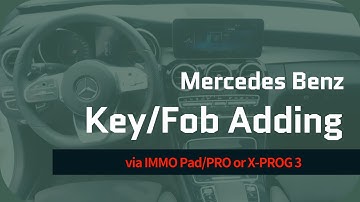 Mercedes Benz 2004-2014 IR Key Remote Fob Add Programming by Launch IMMO Pro