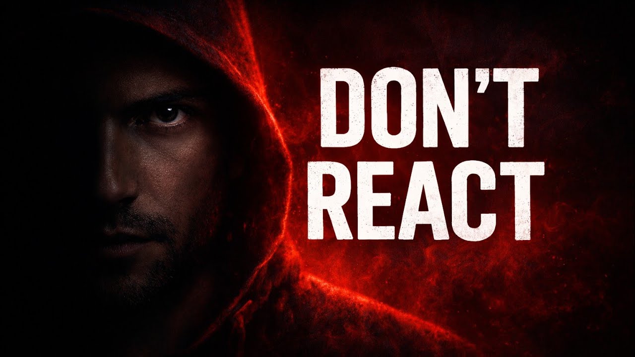 If You React Like This, People Control You