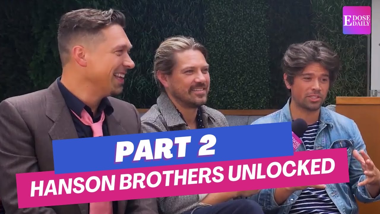 Hanson Brothers UNLOCKED Part 2: Hairstyles, Pet Peeves & MMMBop
