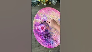 Texture + Bloom: Merging Preserved Flowers into Mixed-Media Art 🌿🌼