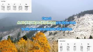 Starwood in Aspen (Capo 2)  by John Denver play along with scrolling guitar chords and lyrics screenshot 2