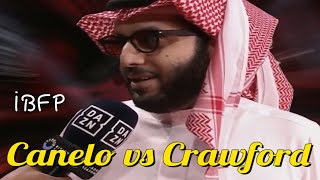 The Turk ANNOUNCES Canelo vs Crawford