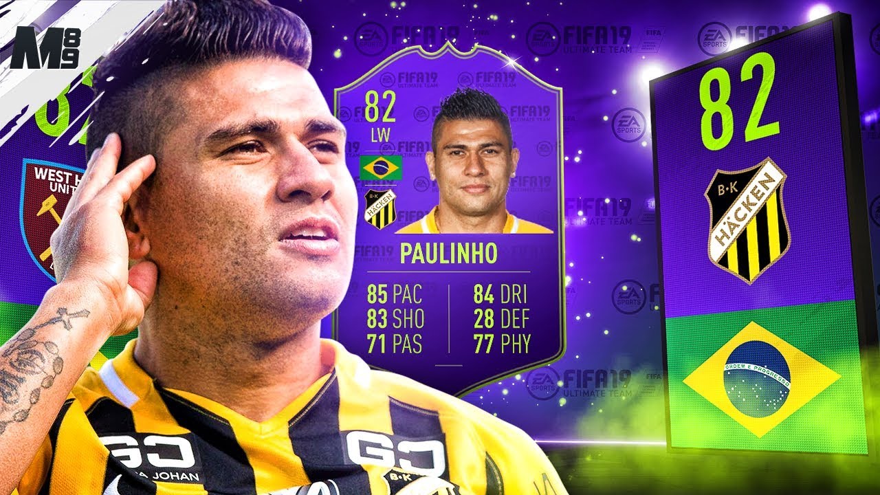 FIFA 19 POTY PAULINHO REVIEW | 82 POTY PAULINHO PLAYER REVIEW