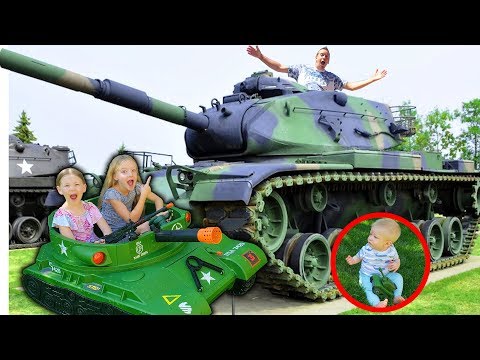 Driving Tanks IN OUR SIZE!!!