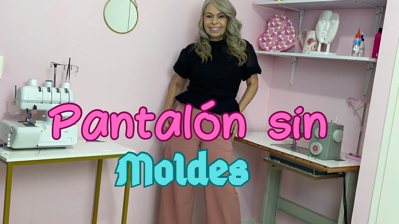 ¡Increíble Pantalón sin moldes !#modisteria #costuras #hazlotúmismo #diseñadores#diseñadores