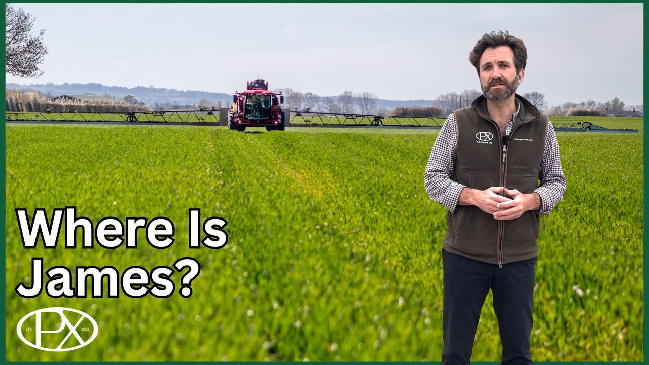 WHERE IS JAMES? Fertilising Update, One Weighbridge Down and The Field of Dreams