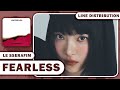 LE SSERAFIM 르세라핌 FEARLESS 2023 Version Line Distribution mp3