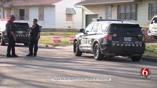 Drive-By Shooting Injures 1 Inside Tulsa Home, Investigation Underway