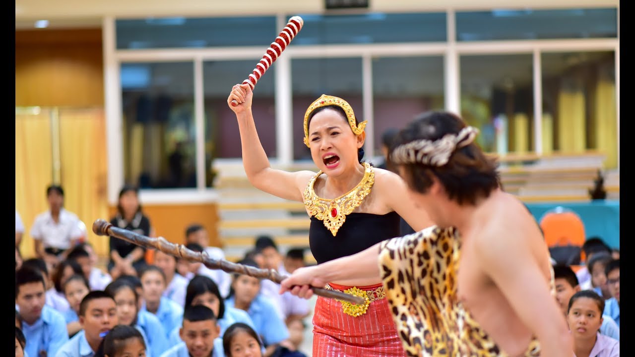 พระอภัยมณี โรงเรียนสายธรรมจันทร์ ฅนทำคนดู