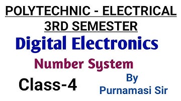 digital electronics| number system|class-4